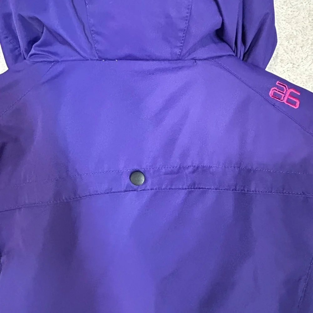 Arctic Kids Large Ski Coat Insulated Purple And Pink Missing One Snap. Outdoor
